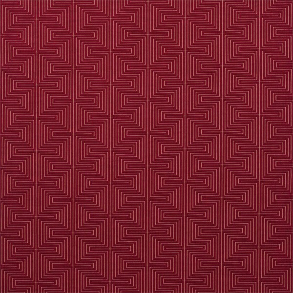 Concept Claret Fabric by Harlequin