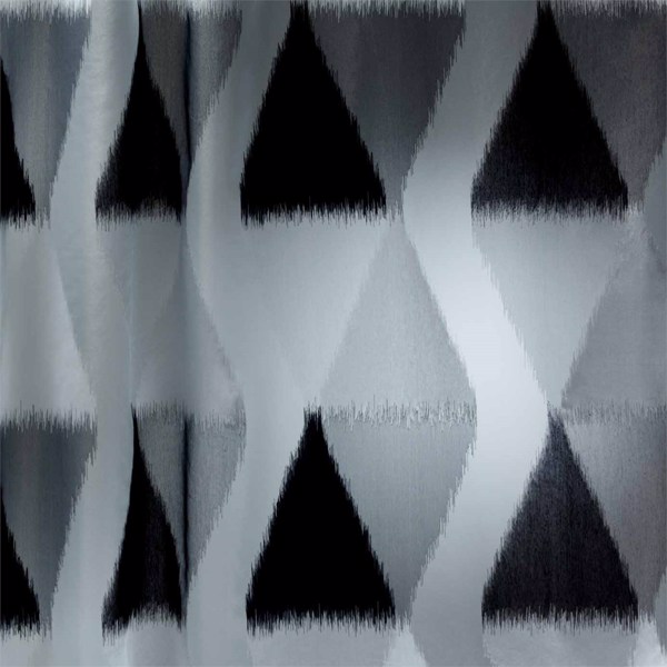 Define Onyx/Chalk Fabric by Harlequin