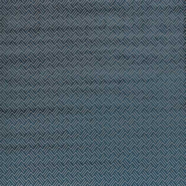 Triadic Coast Blue Fabric by Harlequin