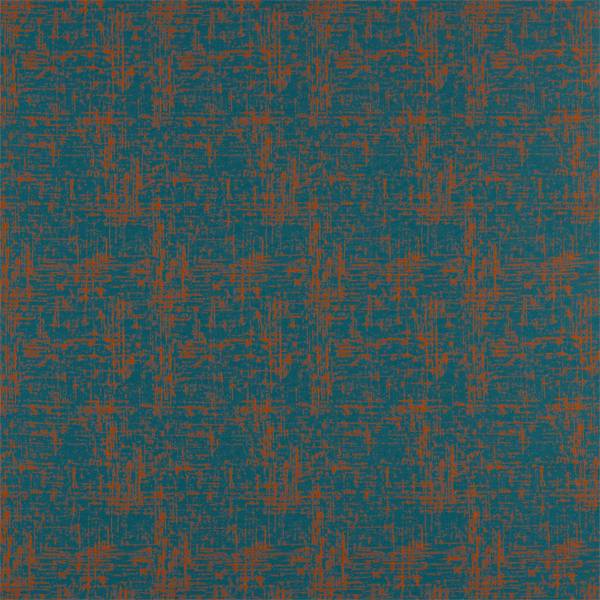Otani Marine/Rust Fabric by Harlequin