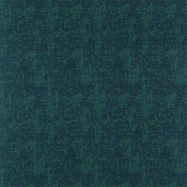 Otani Ink/Emerald Fabric by Harlequin