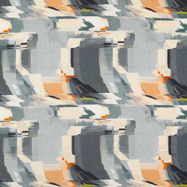 Perspective Perspective Slate/Sedona Fabric by Harlequin