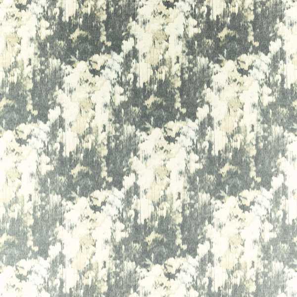 Diffuse Slate/ Ecru/ Pearl Fabric by Harlequin