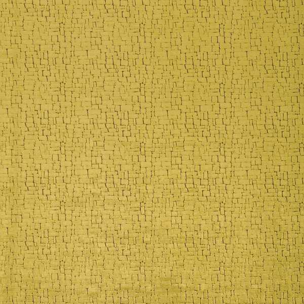 Ascent Lime And Coffee Fabric by Harlequin