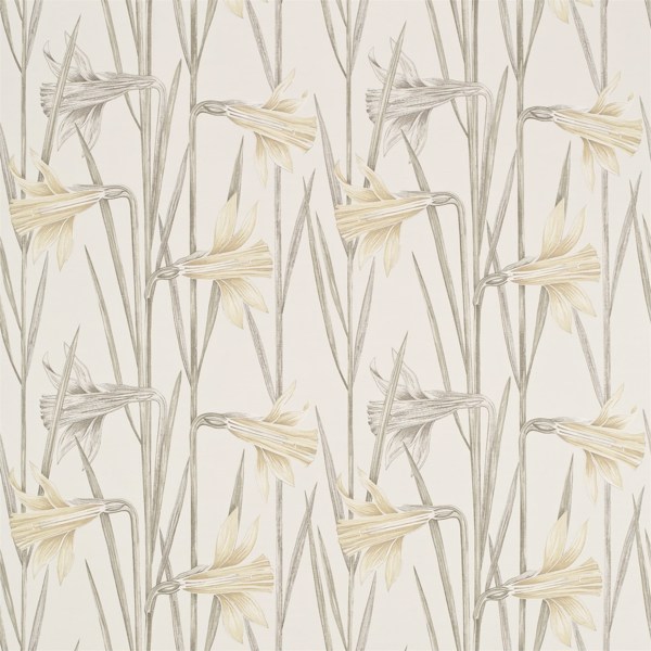 Poetica Taupe/Linen Fabric by Harlequin