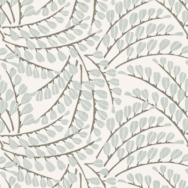 Anais Powder Blue/Pewter Fabric by Harlequin