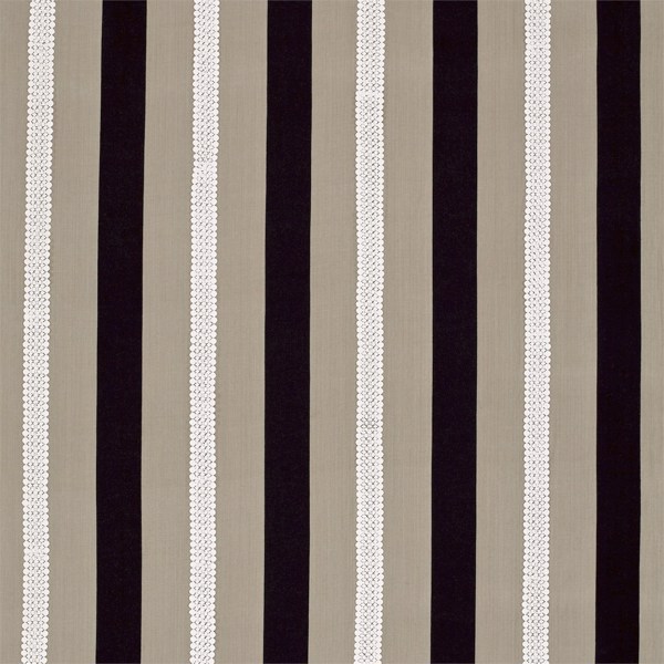 Celsie Ebony/Linen Fabric by Harlequin