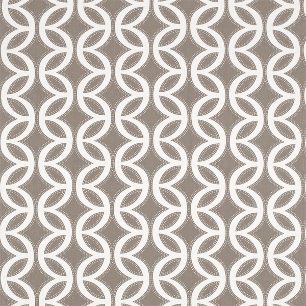 Caprice Pebble/Chalk Fabric by Harlequin