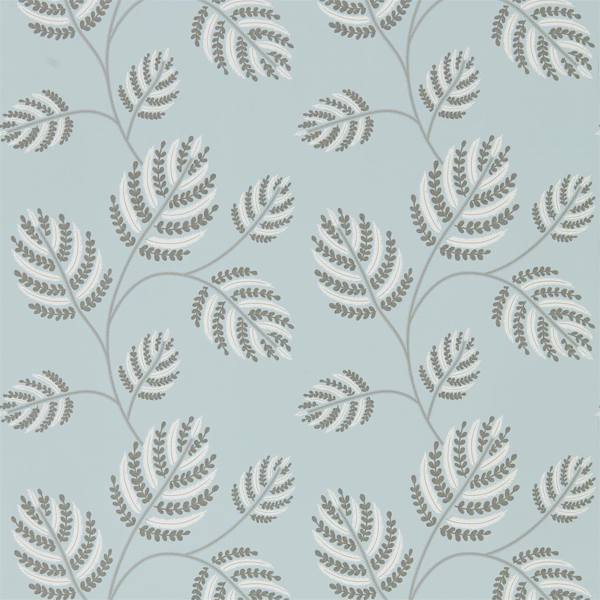 Marbelle Seaglass/Silver Wallpaper by Harlequin