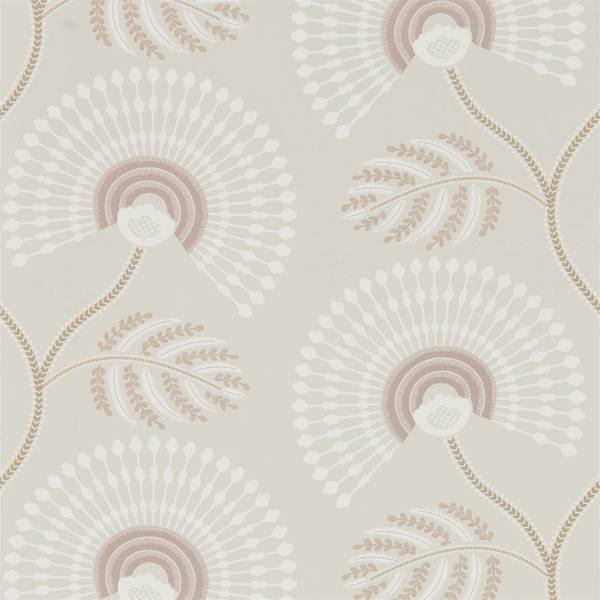 Louella Rose Quartz/Pearl Wallpaper by Harlequin