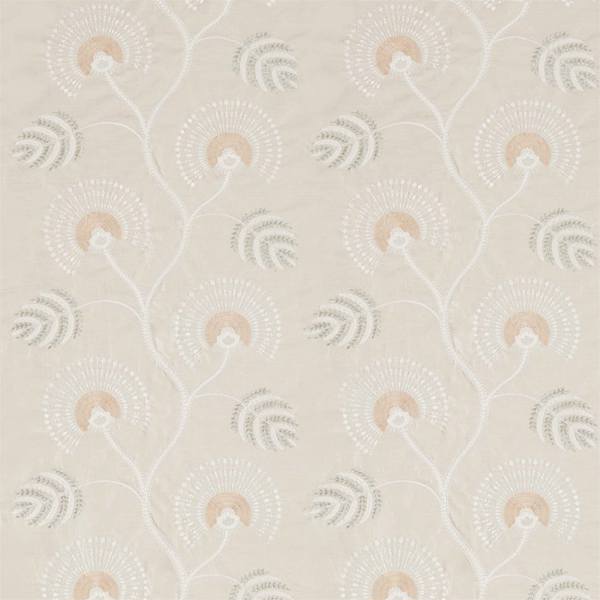 Louella Blush/Linen Fabric by Harlequin
