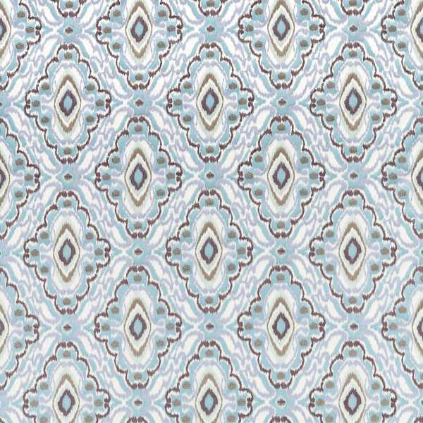 Ixora Sky/Seaglass/Sketched Fabric by Harlequin