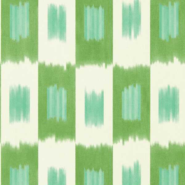 Shiruku Emerald/Forest/Silver Willow Wallpaper by Harlequin