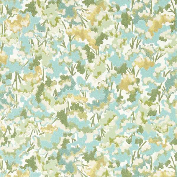 Tree Tops Honey/Clover/Sky Wallpaper by Harlequin