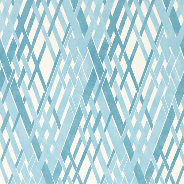 Locronan Cornflower/First Light Wallpaper by Harlequin