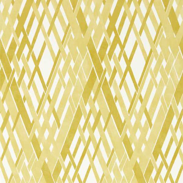 Locronan Wide Width Honey/First Light Wallpaper by Harlequin