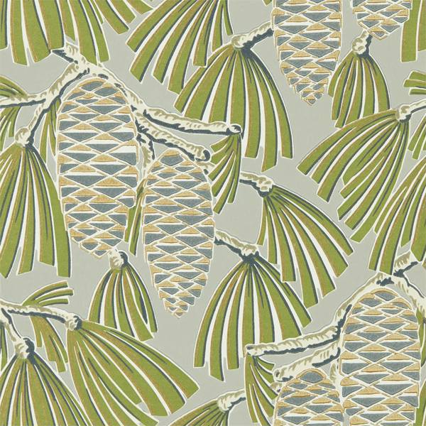 Foxley Fern Stone Wallpaper by Harlequin