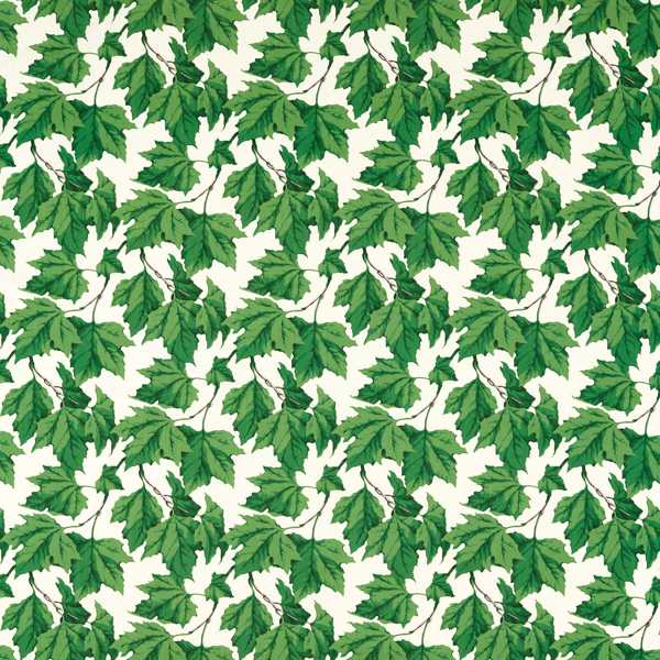 Dappled Leaf Emerald Fabric by Harlequin