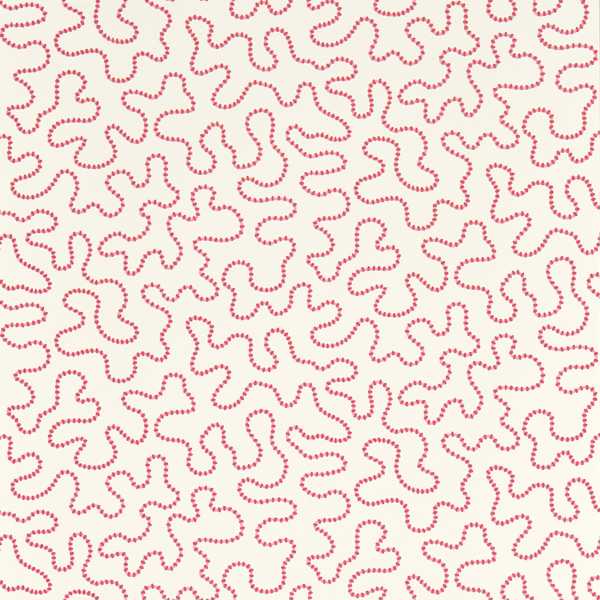 Wiggle Carnelian/Rose Quartz Wallpaper by Harlequin