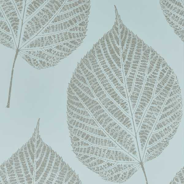 Leaf Sky/Gilver Wallpaper by Harlequin