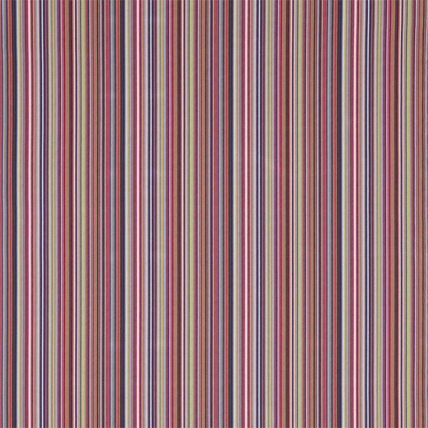 Zuri Cinnamon / Raspberry / Indigo Fabric by Harlequin