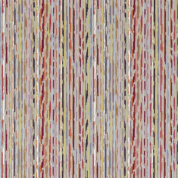 Nuru Tabasco / Olive / Putty Fabric by Harlequin