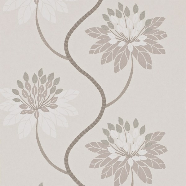Eloise Vintage Rose/Linen Wallpaper by Harlequin