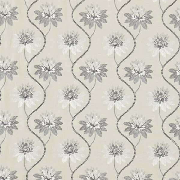 Eloise Dusty Blue Fabric by Harlequin