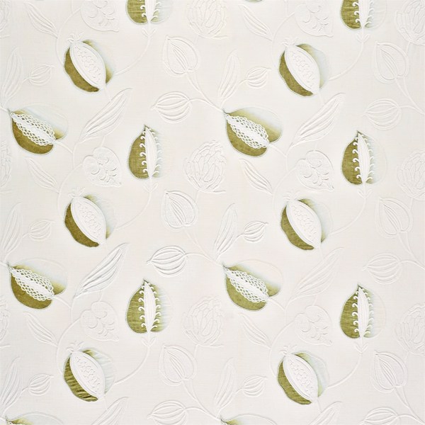 Abella Avocado Fabric by Harlequin