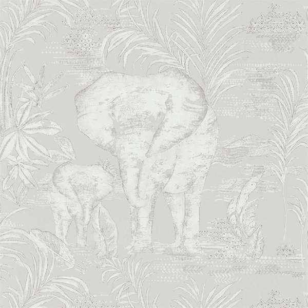 Kinabalu Silver Wallpaper by Harlequin