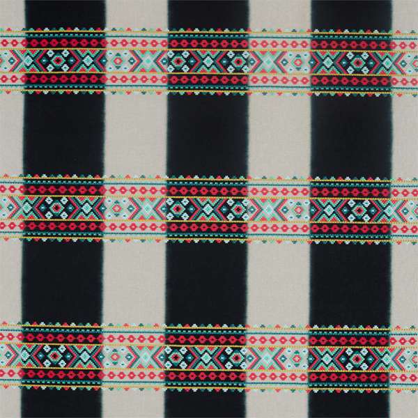 Bora Paprika / Lagoon / Kiwi Fabric by Harlequin