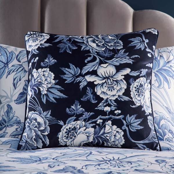 Hibiscus Midnight Cushions by Clarke & Clarke
