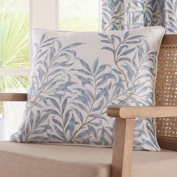 Willow Boughs Cushion Mineral Cushions by Clarke & Clarke