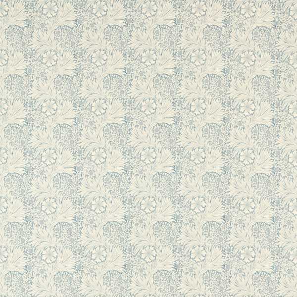 Marigold Mineral Blue Fabric by Morris & Co