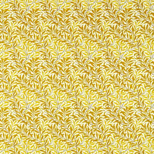 Willow Bough Summer Yellow Fabric by Morris & Co