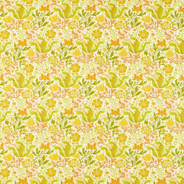Compton Summer Yellow Fabric by Morris & Co