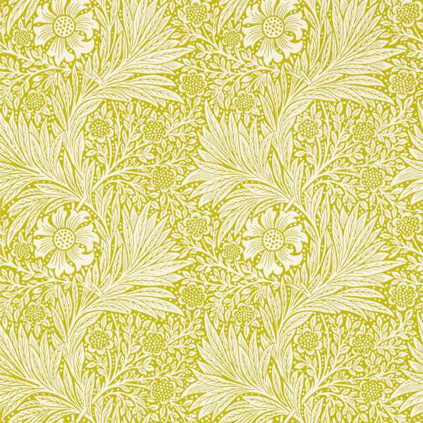 Marigold Chartreuse Wallpaper by Morris & Co