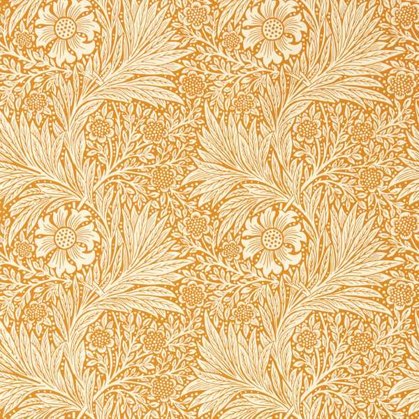 Marigold Orange Wallpaper by Morris & Co