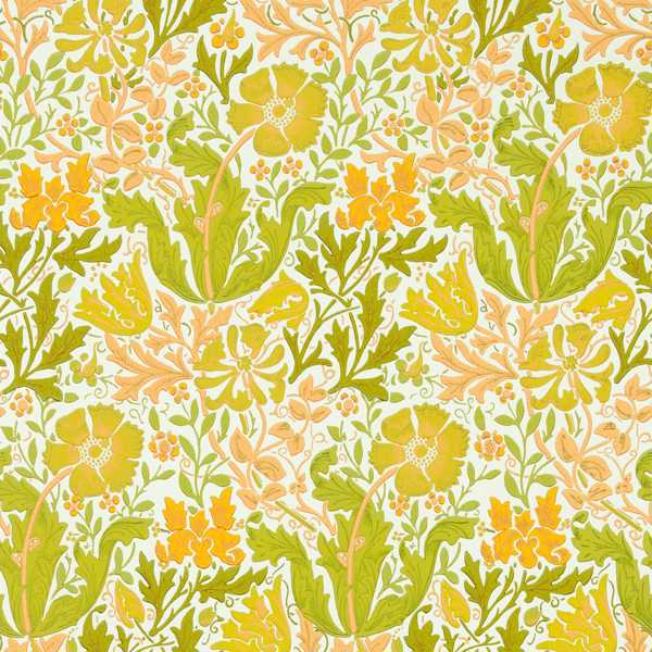 Compton Summer Yellow Wallpaper by Morris & Co