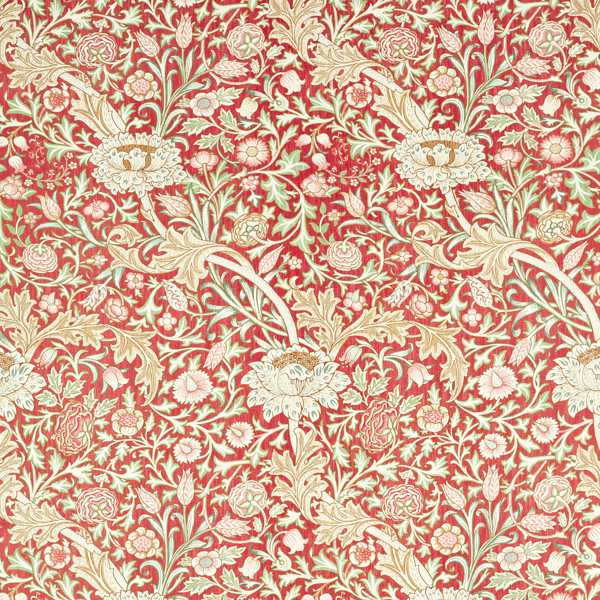 Trent Red House Fabric by Morris & Co