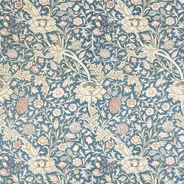 Trent Woad Blue Fabric by Morris & Co