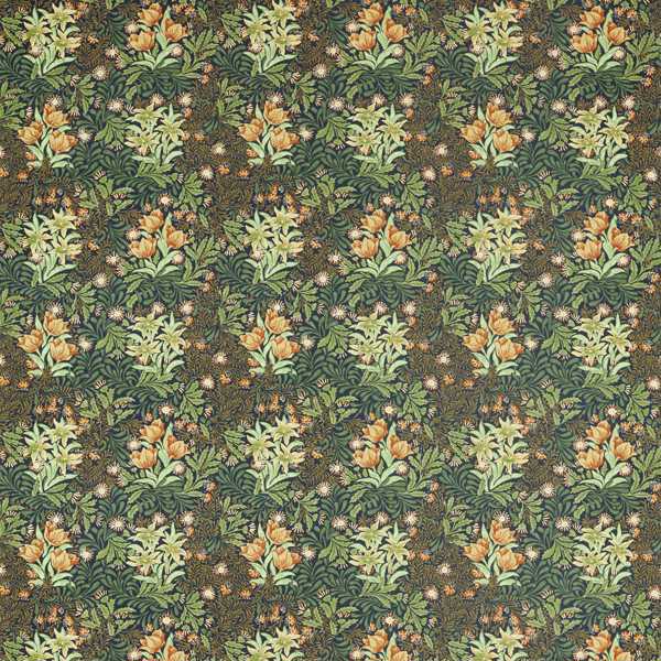 Bower Indigo Fabric by Morris & Co