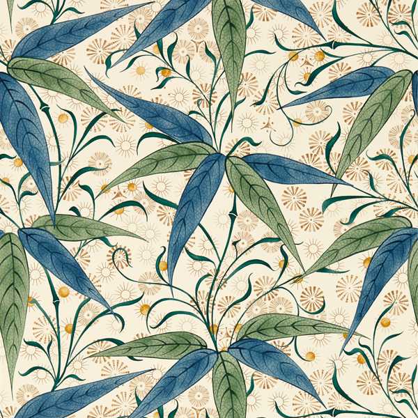 Bamboo Thyme/Artichoke Wallpaper by Morris & Co