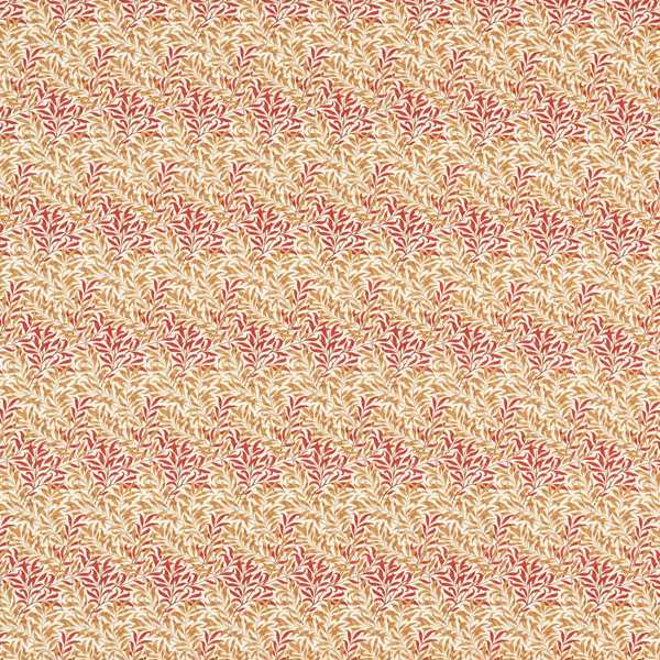Willow Bough Minor Russet Fabric by Morris & Co