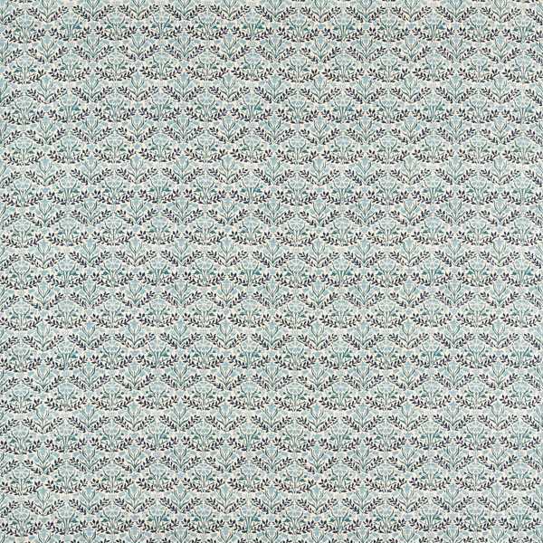 Bellflowers Mineral Blue Fabric by Morris & Co