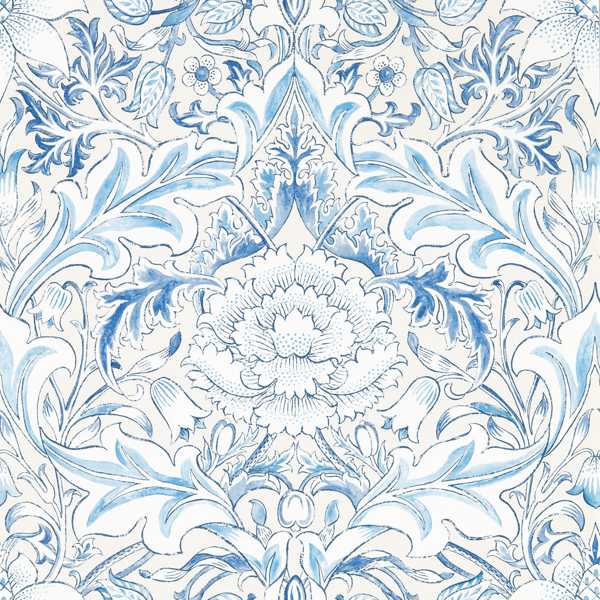Simply Severn Woad Wallpaper by Morris & Co