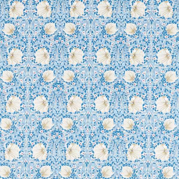 Pimpernel Woad Fabric by Morris & Co