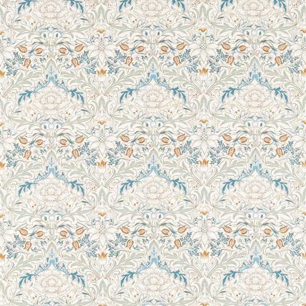Simply Severn Bayleaf/Annatto Fabric by Morris & Co