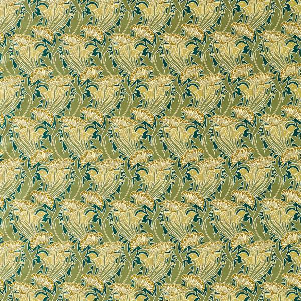 Laceflower Pistachio/Lichen Fabric by Morris & Co