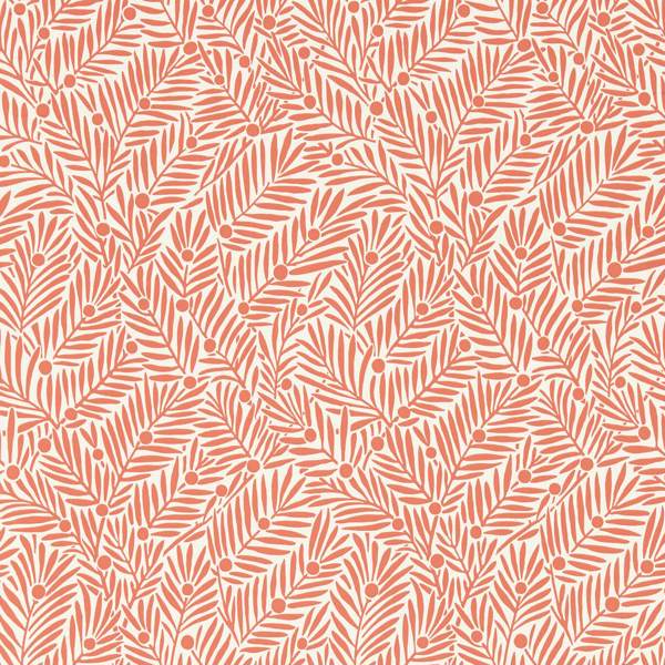 Yew & Aril Watermelon Wallpaper by Morris & Co